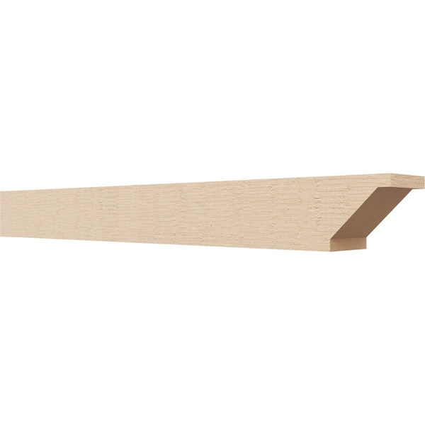 Ekena Millwork 4in. W x 4in. H x 36in. L Burlington Woodgrain TimberThane Rafter Tail, Primed Tan RFTUR04X04X36BURRCPR - main